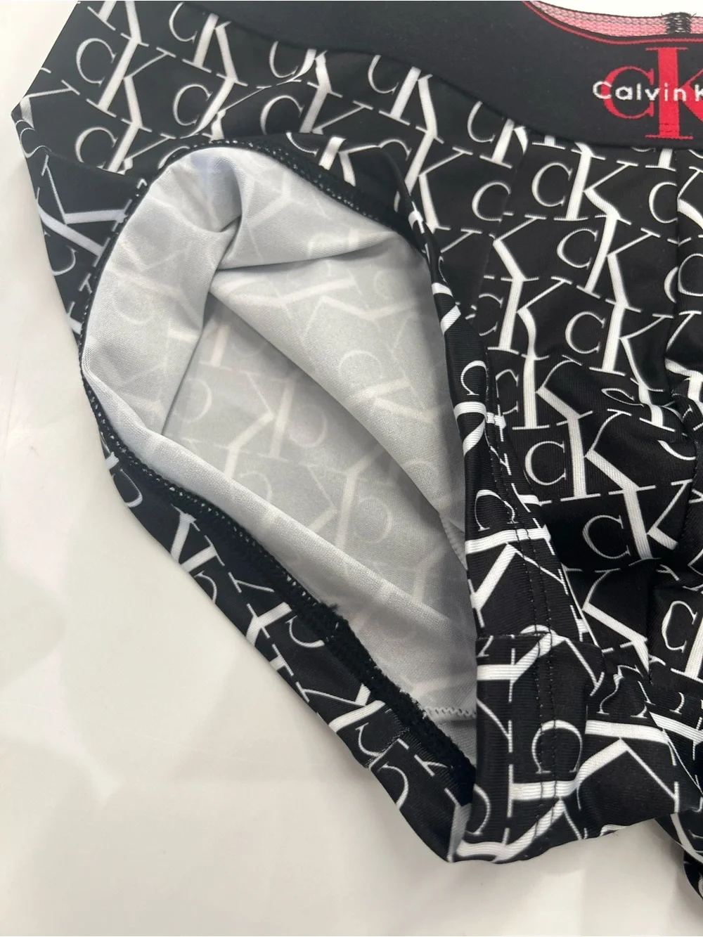 Calvin Klein Microfiber low rise  Trunk - graphic monogram stretch